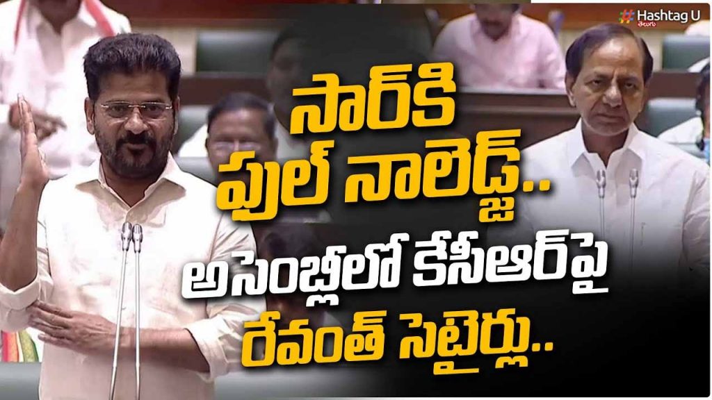 CM Revanth Satirical Comments on KCR