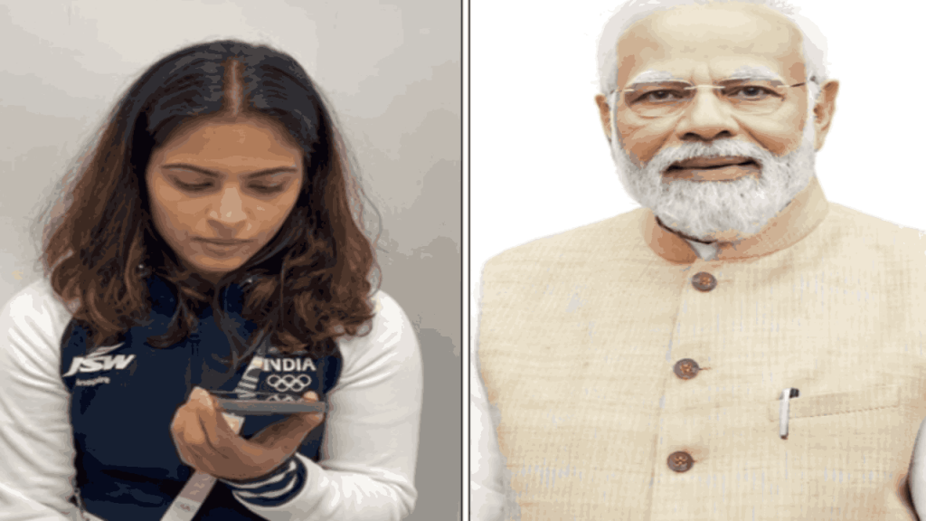 PM Modi Speaks To Manu Bhaker