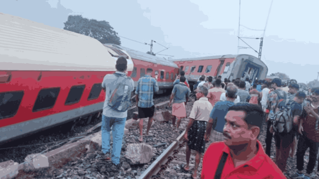Howrah Express Derail