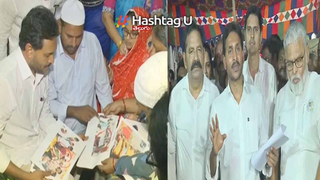 ys-jagan-visits-rasheed-family-members-in-vinukonda