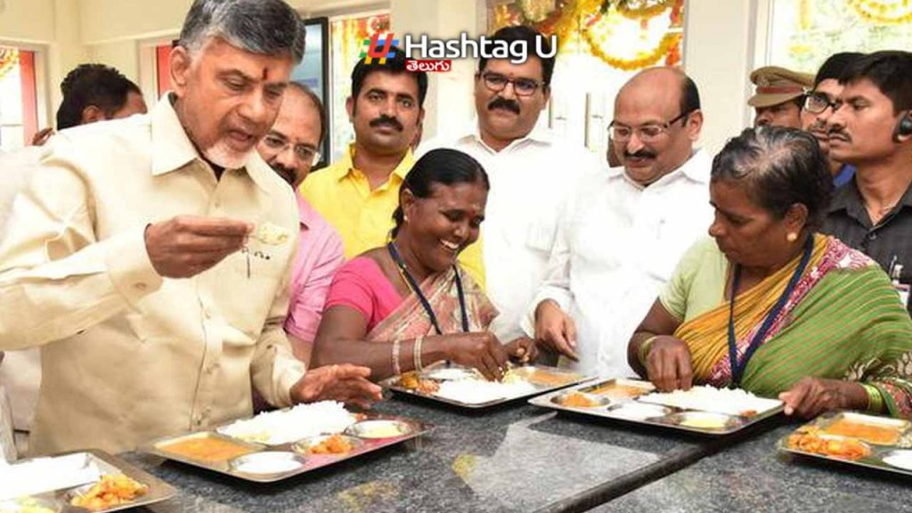 100 anna canteen to start on August 15.. CM Chandrababu