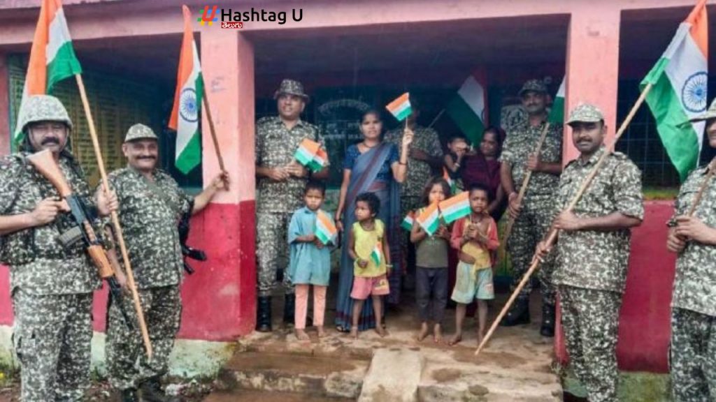 1st Time Tricolour Hoisted In 13 Villages