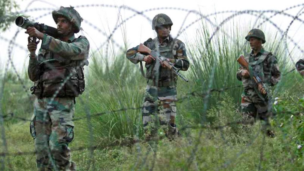 Indian Soldiers At Loc