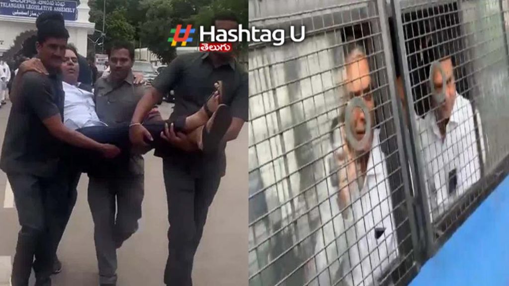 KTR, Harish Rao and other BRS MLAs were arrested