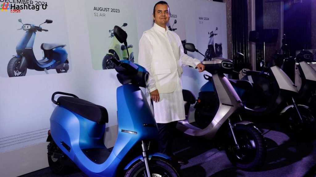 Ola Electric E Motorcycle Series Roadster