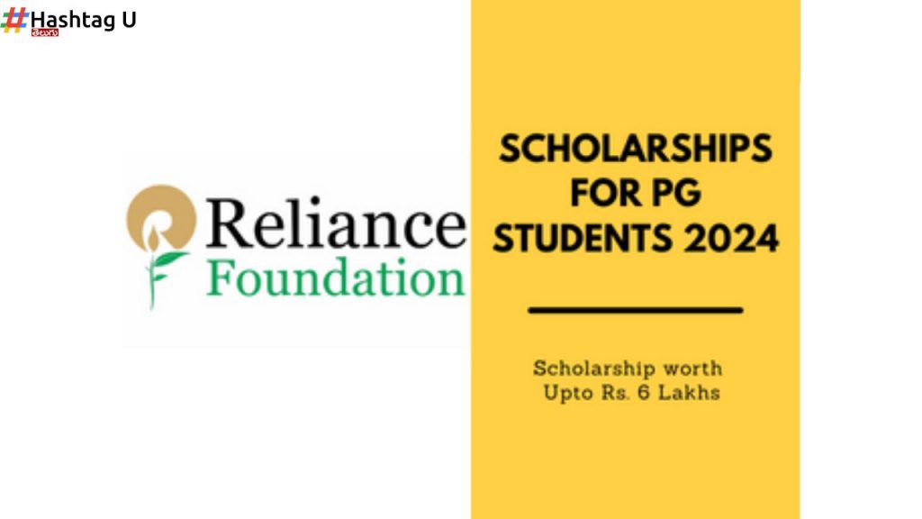 Reliance Foundation Scholarships For Ug Students Pg Students
