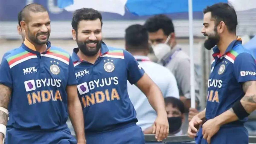 Shikhar Dhawan Rohit Sharma And Virat Kohli