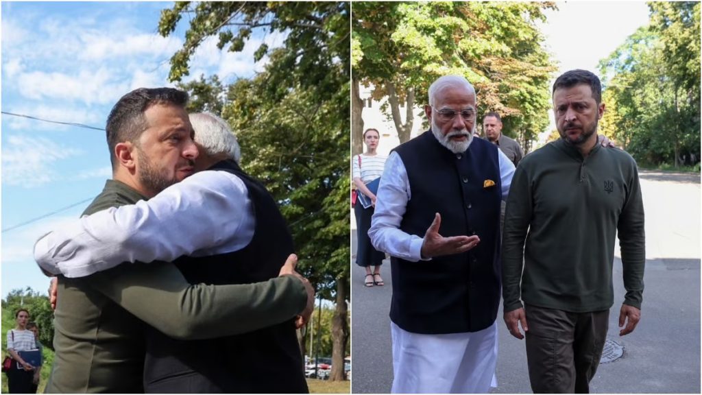 Modi Meets Zelenskyy