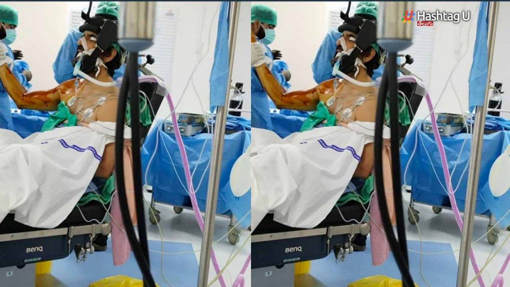 Raviteja Injured