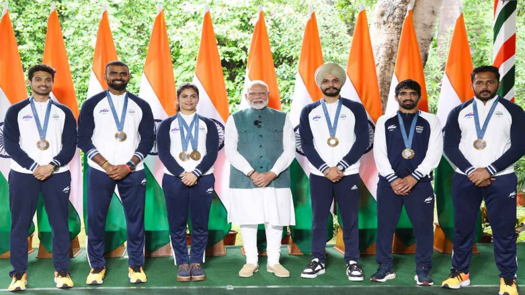 PM Modi Meet Athletes