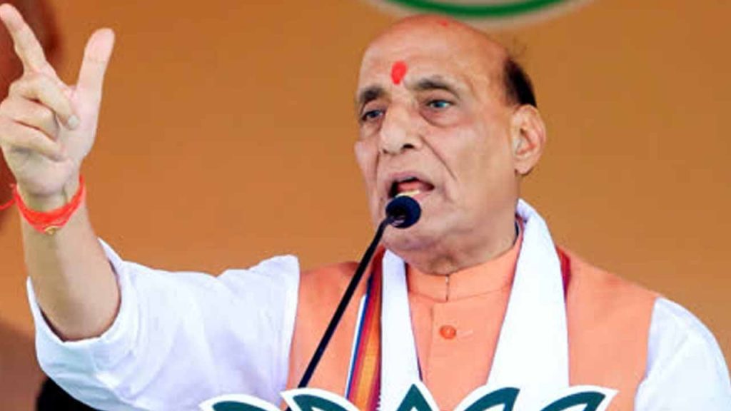 A corrupt CM cannot lead the state towards development: Rajnath Singh