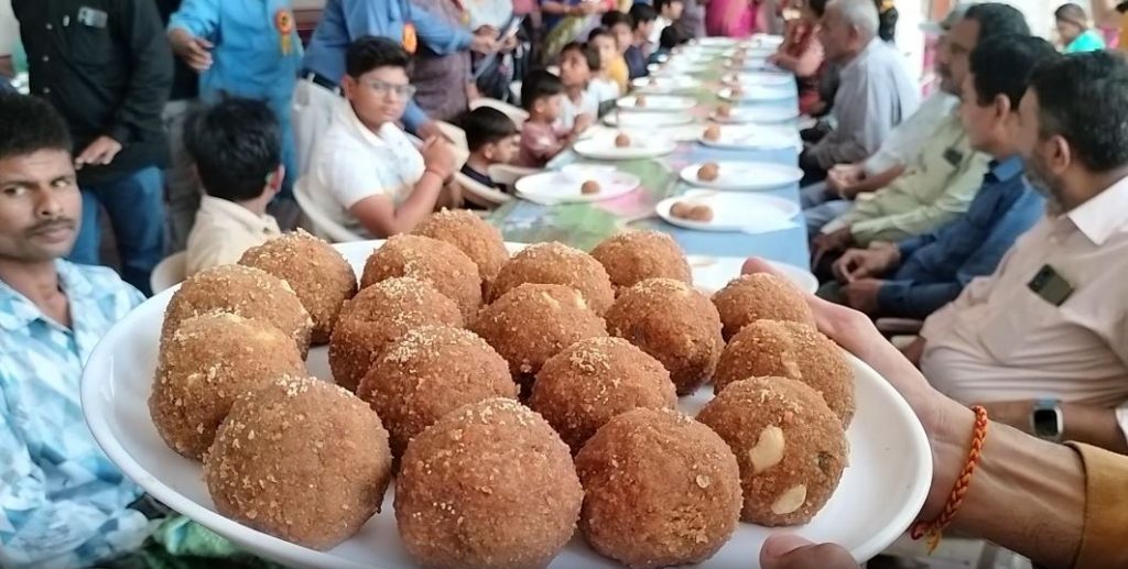 Laddu Eating Contest In Ganesh Chaturthi
