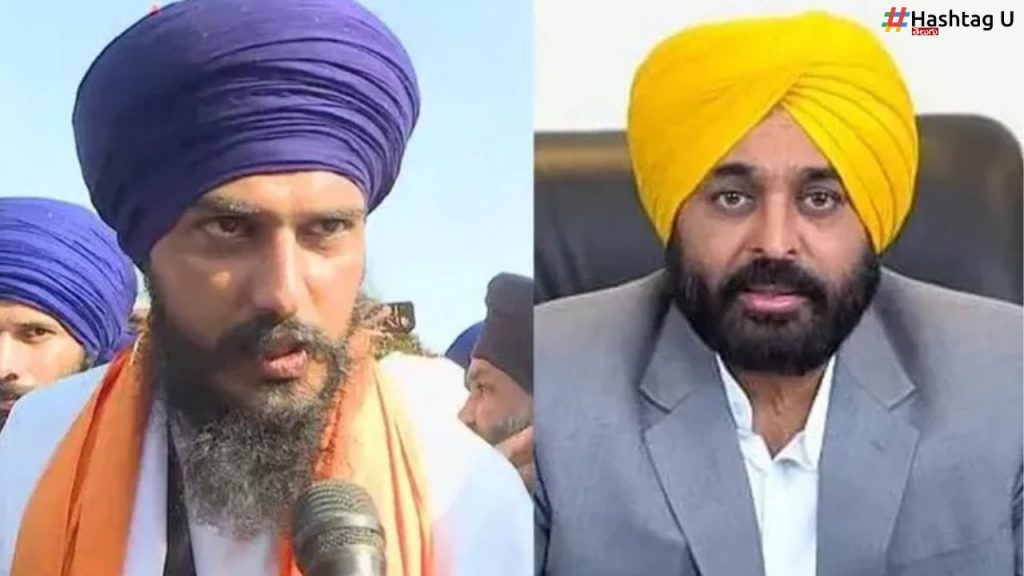 Amritpal Singh Cm Bhagwant Mann Aap