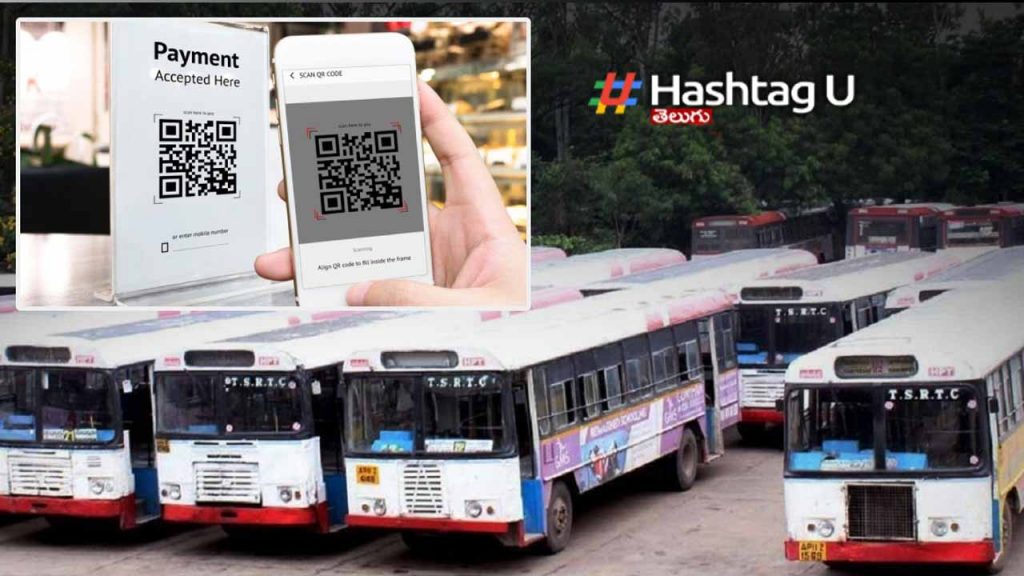 QR code payments in Telangana RTC buses
