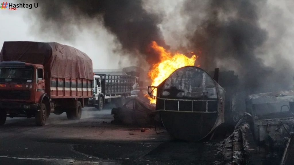 Fuel Tanker Collides With Truck Nigeria Explosion
