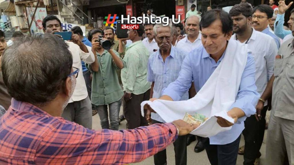 MLA Parthasarathy who begged for flood victims