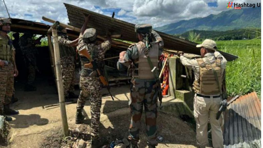 Militants Bunkers Destroyed By Indian Forces