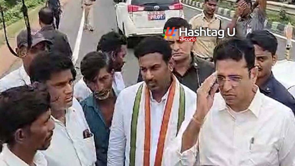 Minister Sridhar Babu visit to the flooded villages