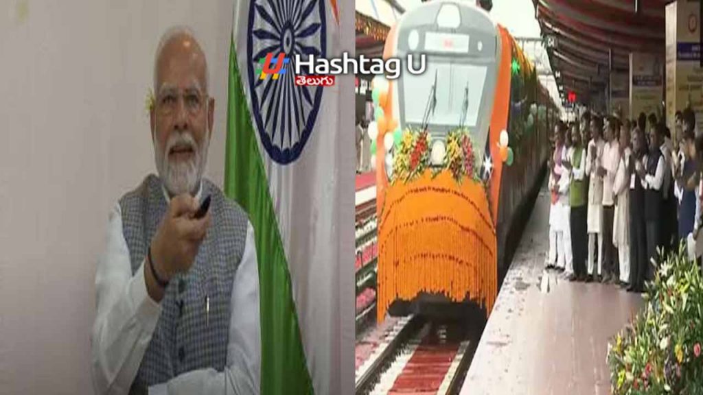 PM Modi launched six vande bharat trains in jharkhand