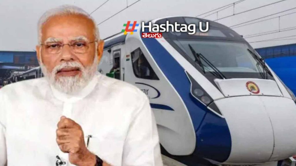 PM Modi launched two Vande Bharat trains to Telugu states
