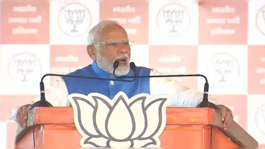 PM Modi participated in Haryana assembly election campaign