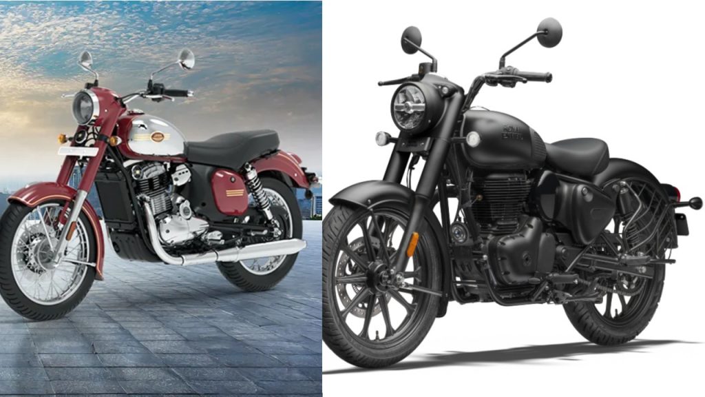 Royal Enfield Classic 350 Vs Jawa 350