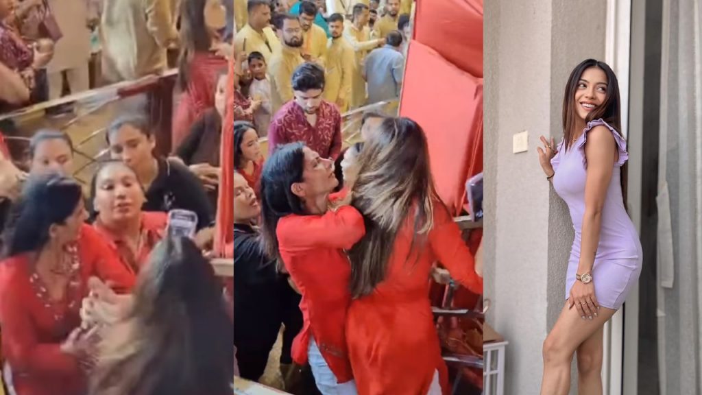 Attack on Bollywood Actress Simran Budharup at Mumbai Lal Baug Cha Ganesh