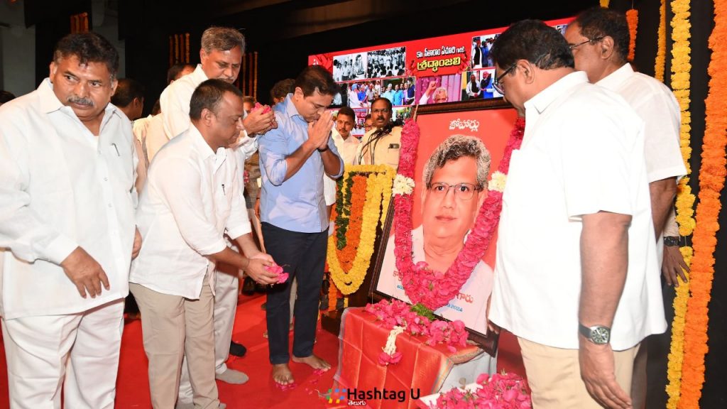 Sitaram Yechury Cpm Ktr