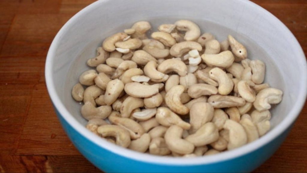 Soaked Cashew