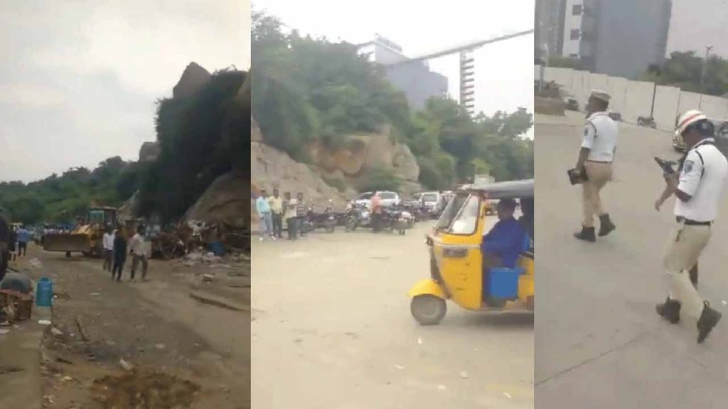 Traffic Police Seize Belong