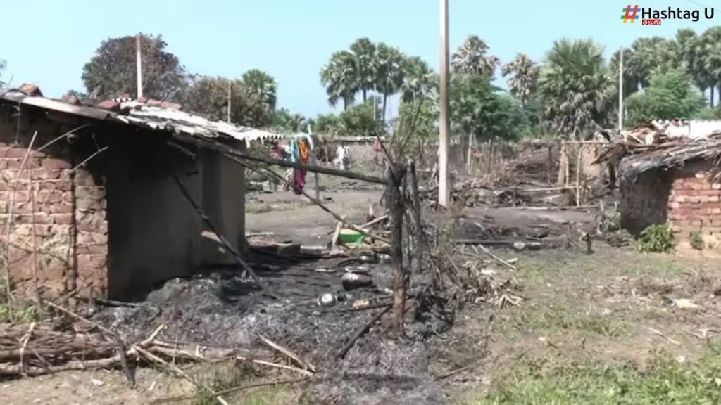 Dalit Homes Set On Fire In Bihar