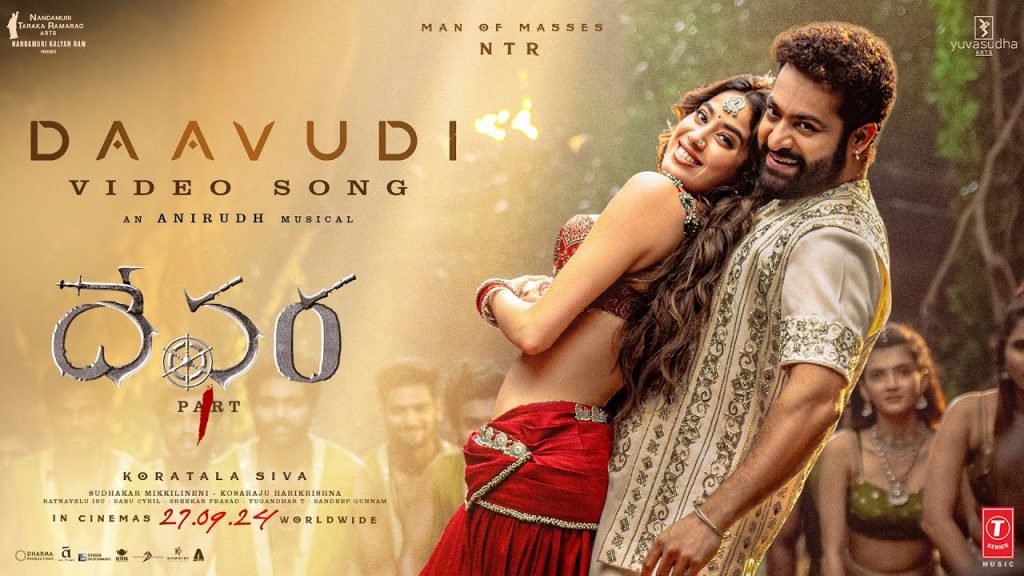 NTR Janhvi Kapoor Devara Third Song Released