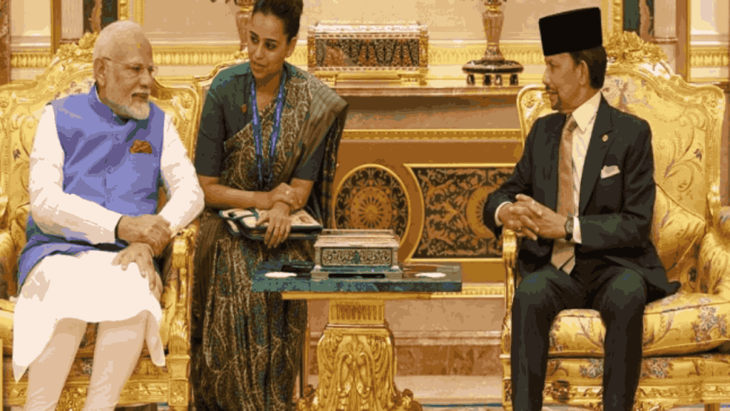 PM Modi In Brunei
