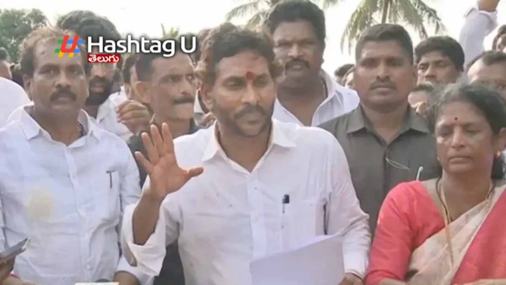 ys jagan accuses cm chandrababu govt over eluru reservoir floods