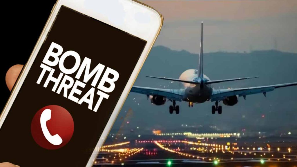 Bomb Threat Call To Planes