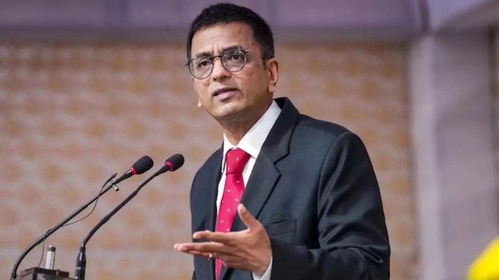 Ex-CJI Chandrachud