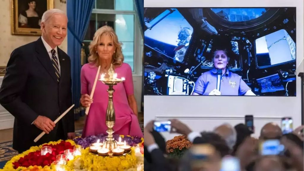 Diwali 2024 Joe Biden Sunita Williams Usa