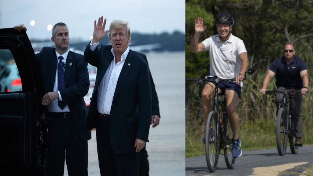 Fitness App Strava Biden Trump