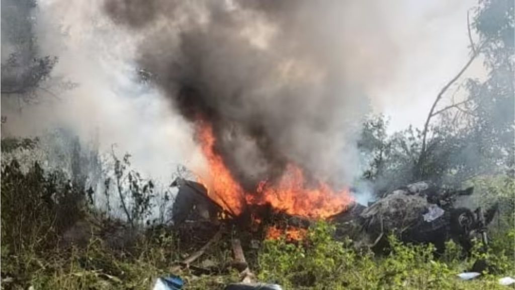 Helicopter Crash Pune Maharashtra