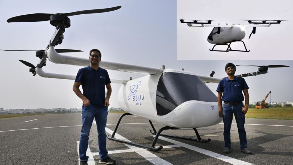 Hyderabad Bluj Aerospace Evtol Green Aircraft