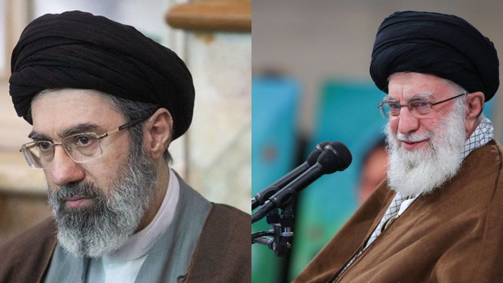 Irans Supreme Leader Ayatollah Ali Khamenei Mojtaba Khamenei