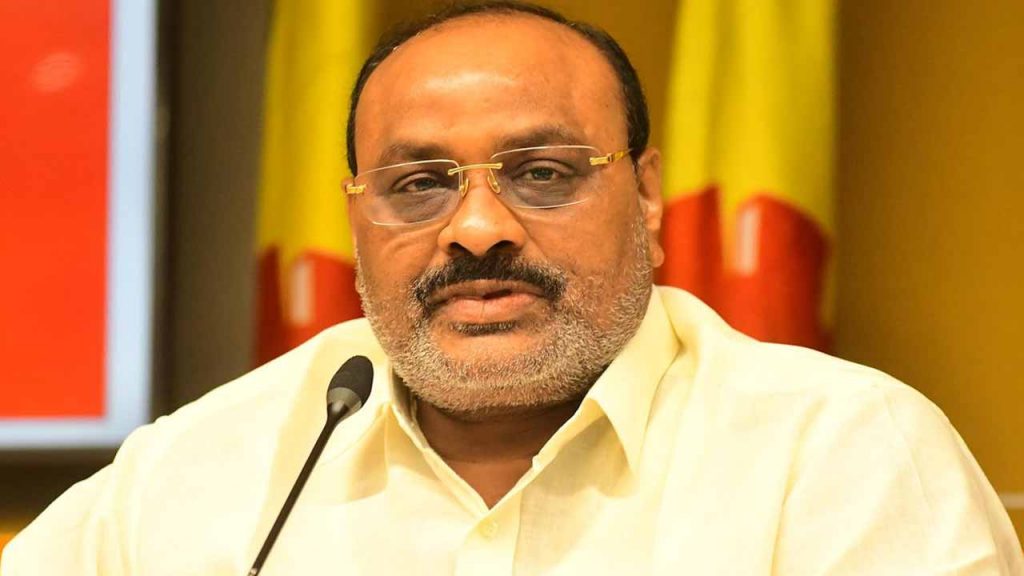 Jagan has no right to speak on liquor policy: Minister Atchannaidu