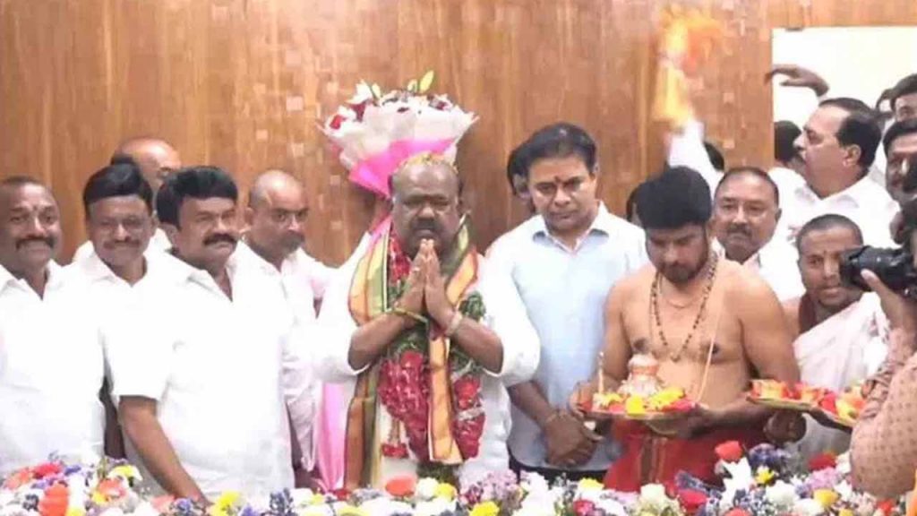 Madhusudhana Chary Takes charge as Leader of Opposition in Council