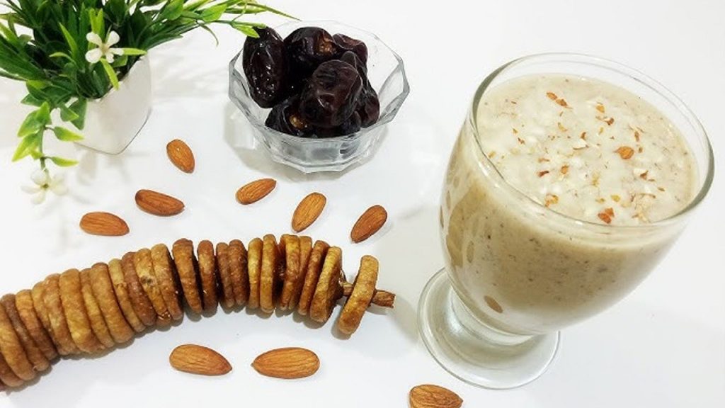 Milk With Dry Fruits