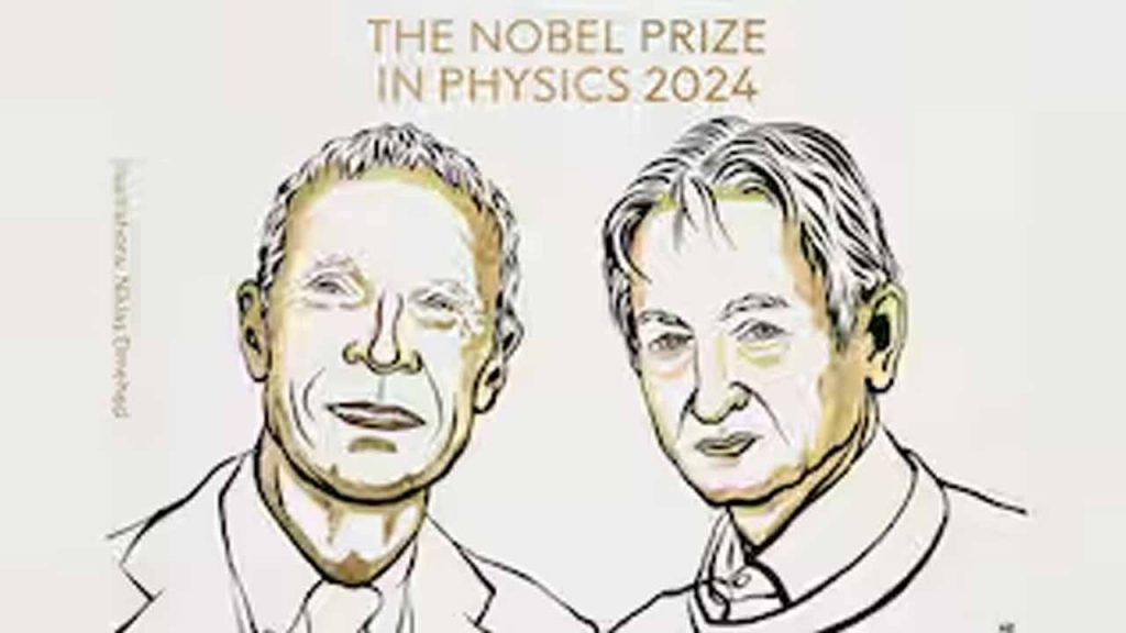 Nobel Prize in Physics to John Hopfield and Geoffrey Hinton