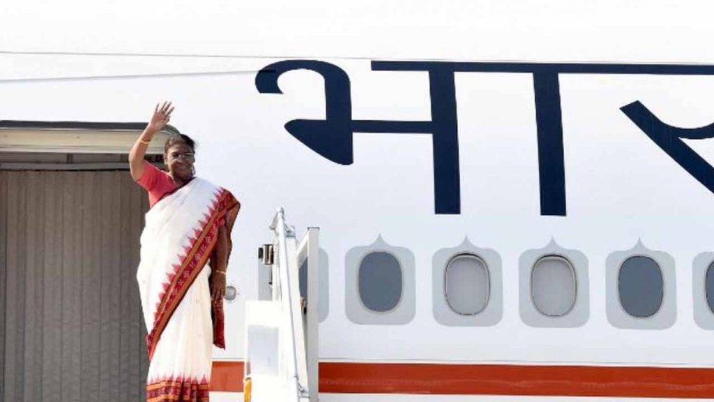 President Droupadi Murmu embarks on historic three-nation visit to Africa