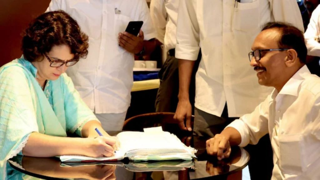 Priyanka Gandhi Wayanad Lok Sabha Bypoll