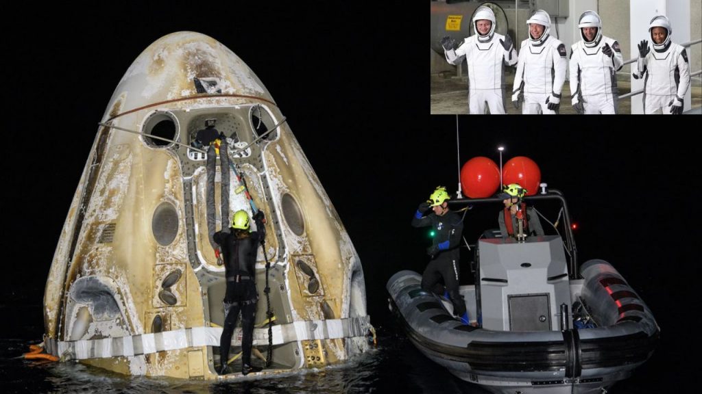 Spacex Crew 8 Astronauts Earth