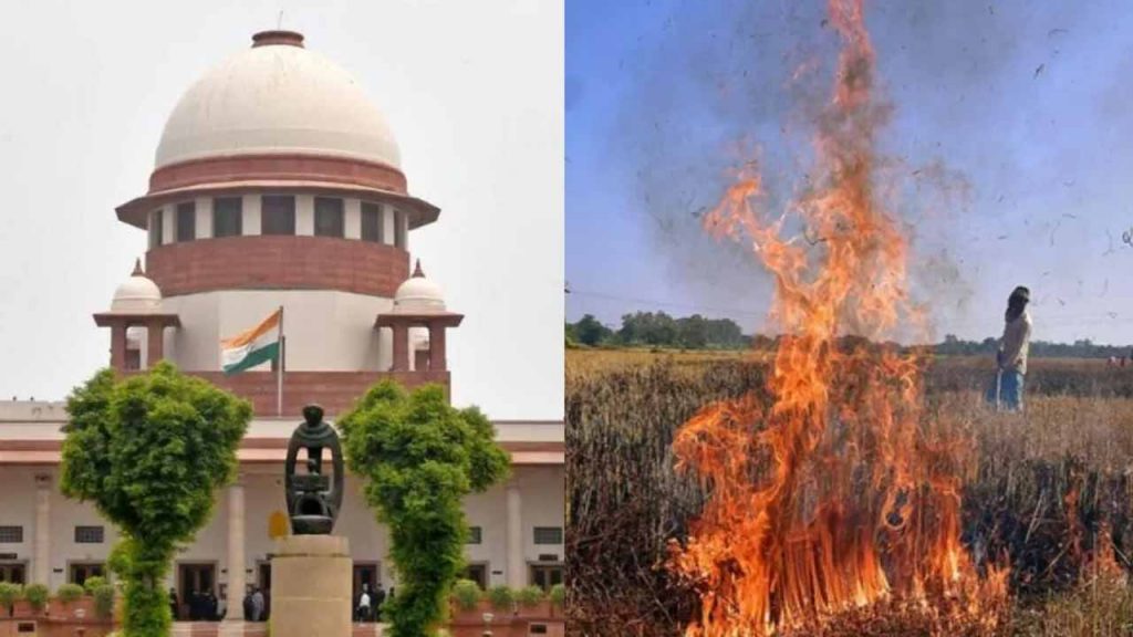 Supreme court raps punjab haryana govts over non compliance in stubble burning