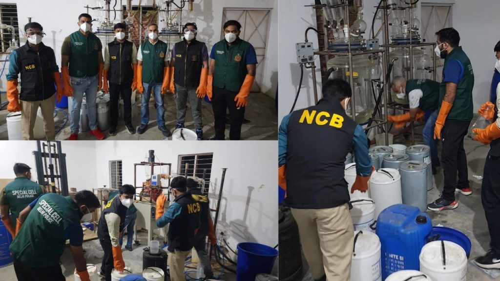 Tihar Jail Warden Meth Lab Greater Noida